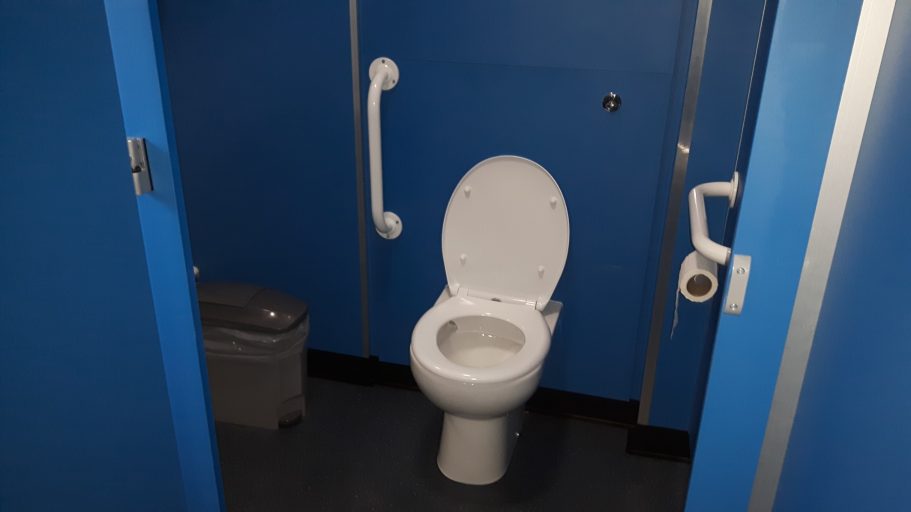 Spacious, accessible and comfortable disabled toilet. Spacious, accessible and comfortable disabled toilet.