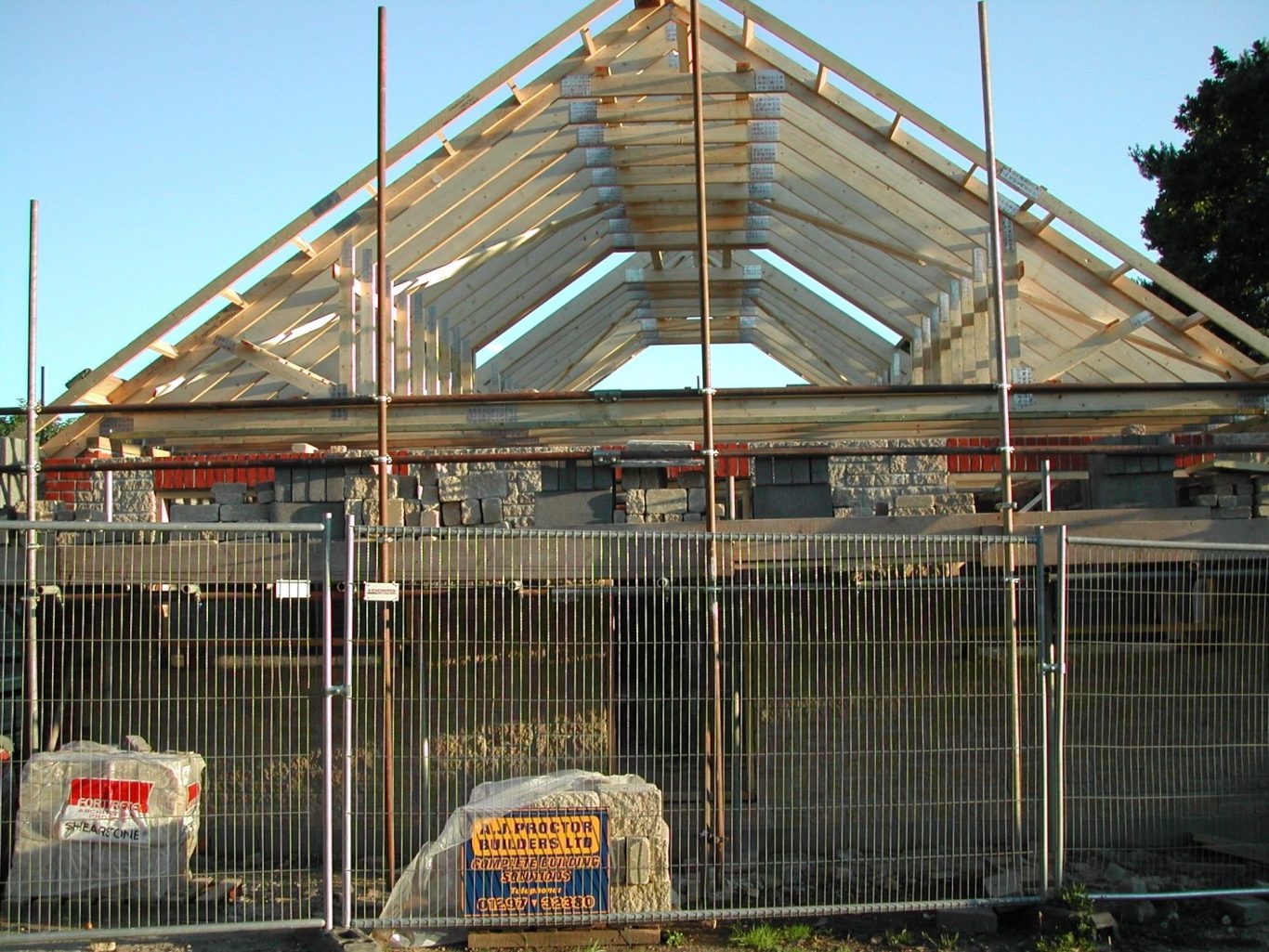 New build bungalow in Axminster. A. J. Proctor Builders Ltd.