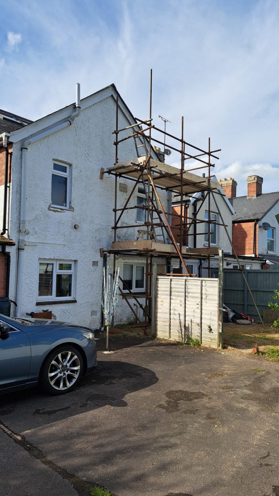 Original cement based render. Original cement based render.